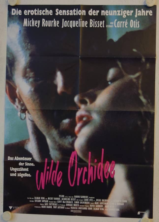 Wild Orchid original release german movie poster
